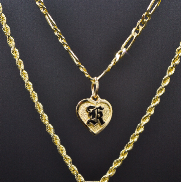 Small Heart Sanded J