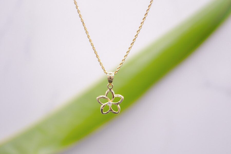 Plumeria Pendant